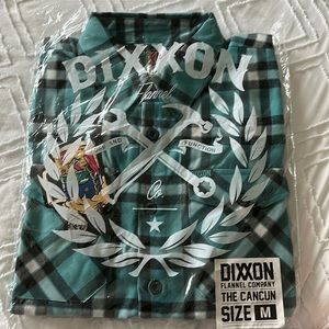 NIB. Dixxon Flannel Company “The Cancun” size Medium